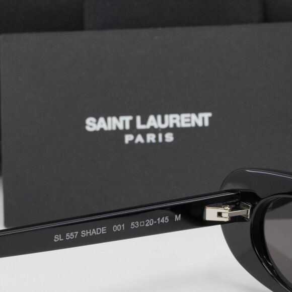 Final Price! Saint Laurent SL557 SHADE 001 Black Sunglasses - Picture 7 of 10